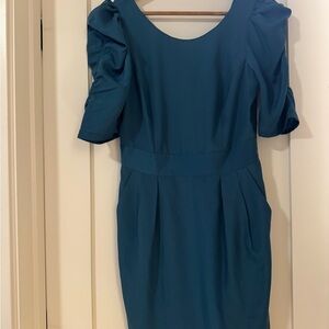 BCBG Teal Mini Dress